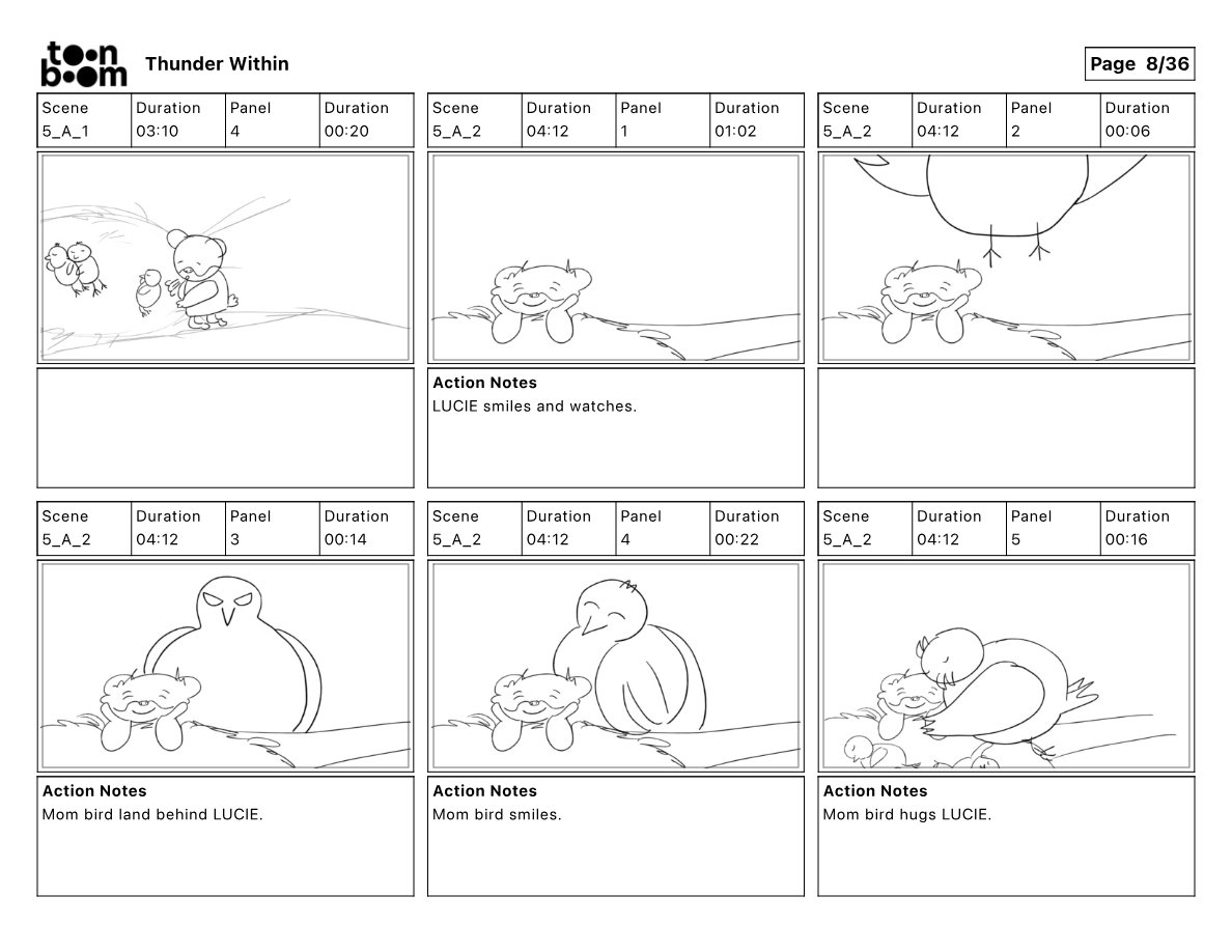Thunder Within storyboard frame 8